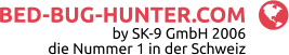 BED-BUG-HUNTER.COM by SK-9 GmbH 2006 die Nummer 1 in der Schweiz 