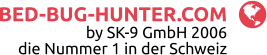 BED-BUG-HUNTER.COM by SK-9 GmbH 2006 die Nummer 1 in der Schweiz 