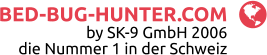 BED-BUG-HUNTER.COM by SK-9 GmbH 2006 die Nummer 1 in der Schweiz 